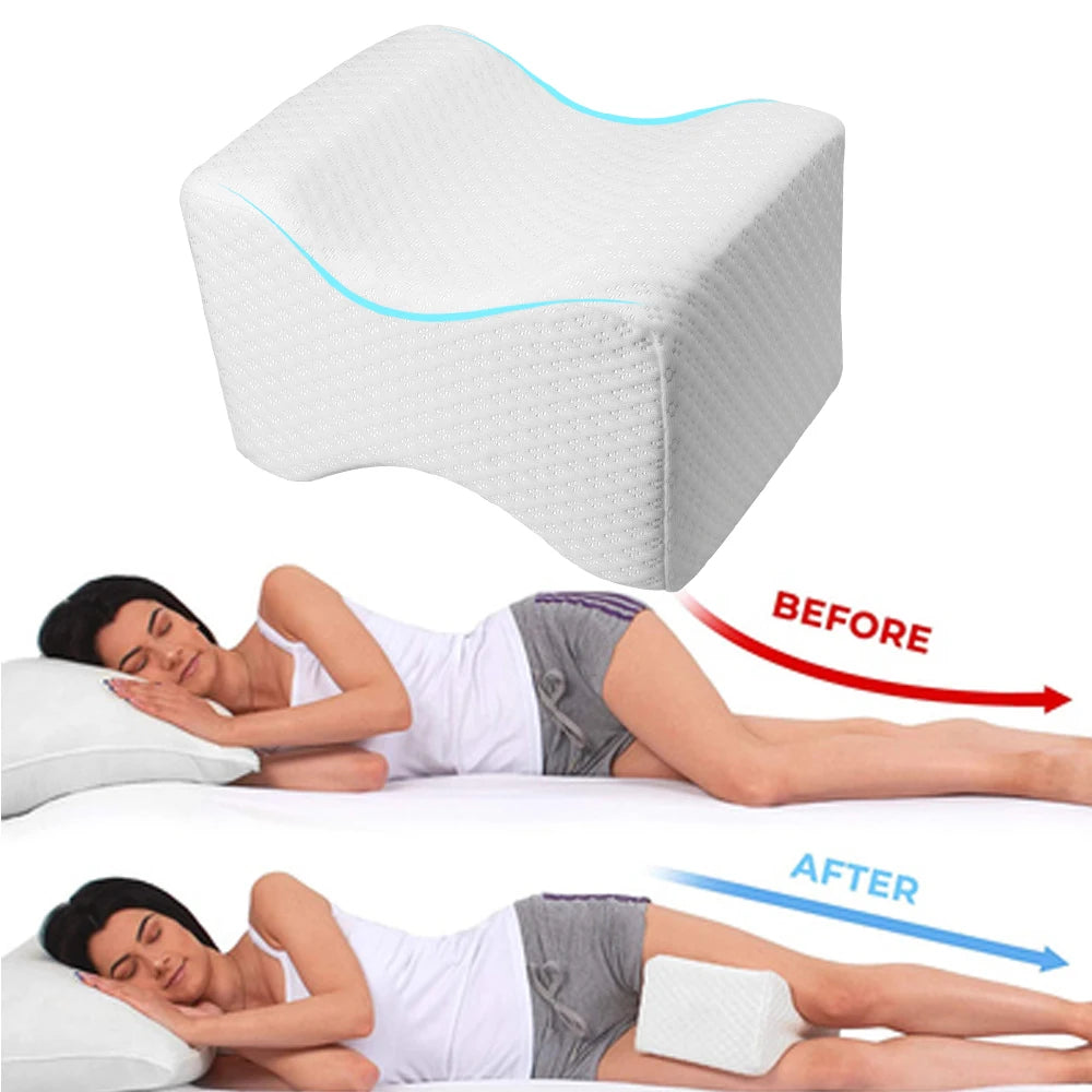 Orthopedic Memory Foam Knee Pillow
