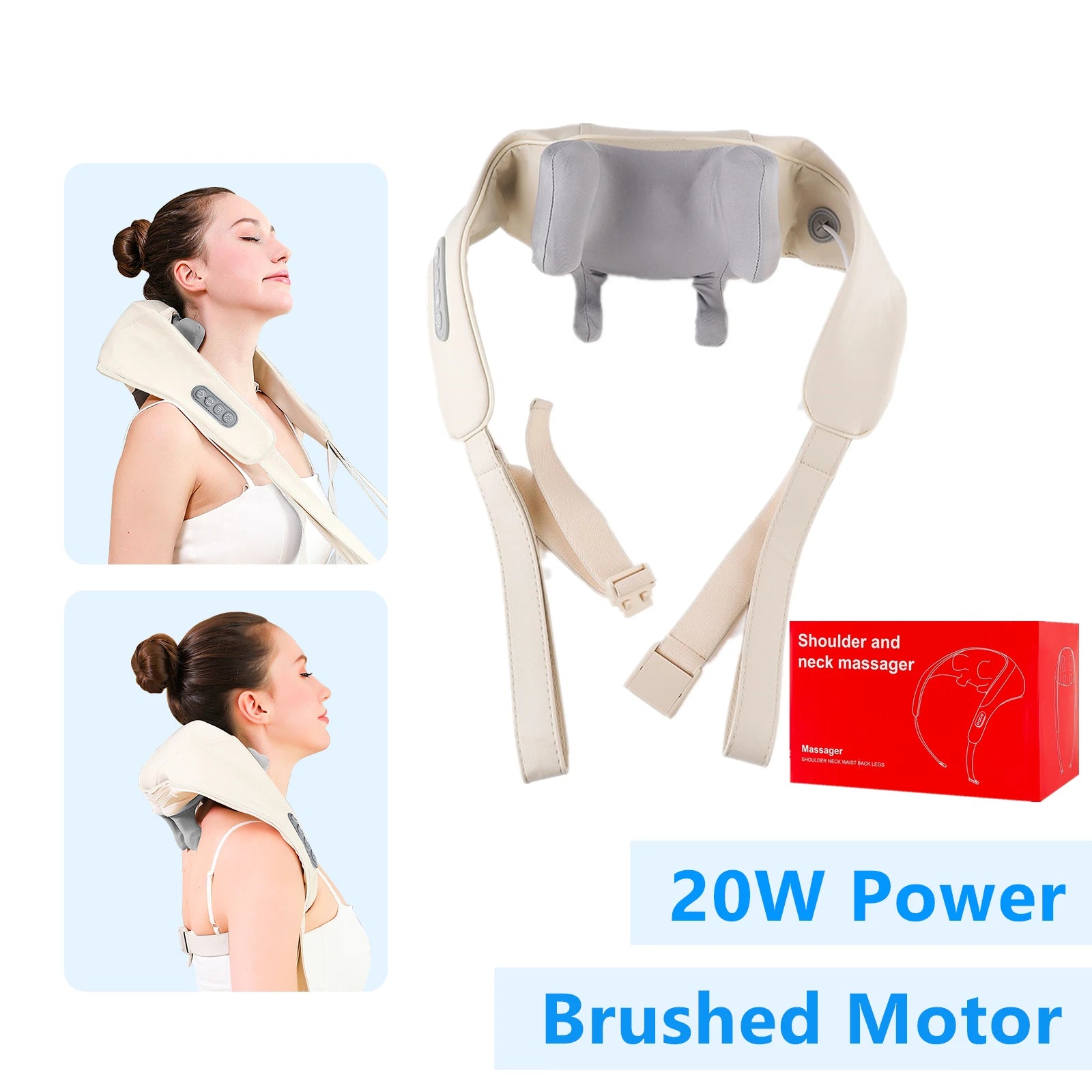 Foreverlily 26W Wireless Neck and Shoulder Massager - Image 9