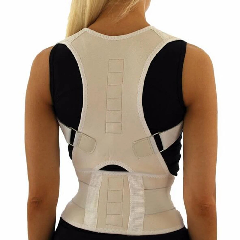 Magnetic Therapy Posture Corrector – Clavicle & Lumbar Support Brace for Men & Women - Image 7