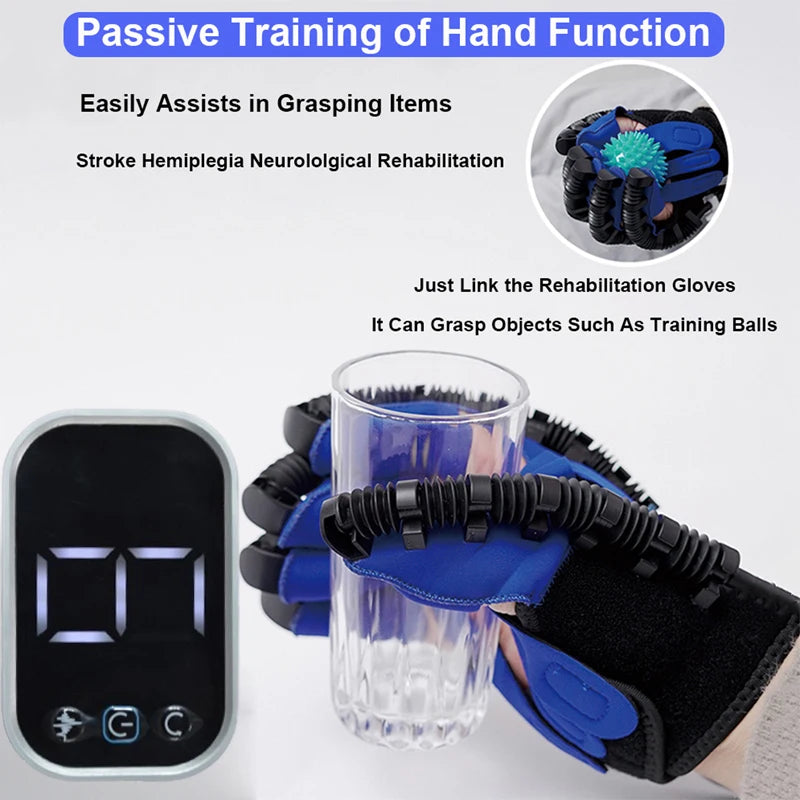 Rehabilitation Robot Glove – Hand Therapy Device for Finger Training & Stroke Recovery - Image 2