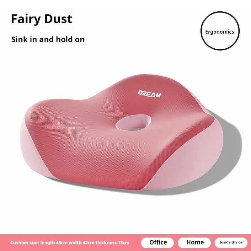 Memory Foam Seat Cushion – Donut Pillow & Posture Corrector for Long Sitting Hours - Image 11