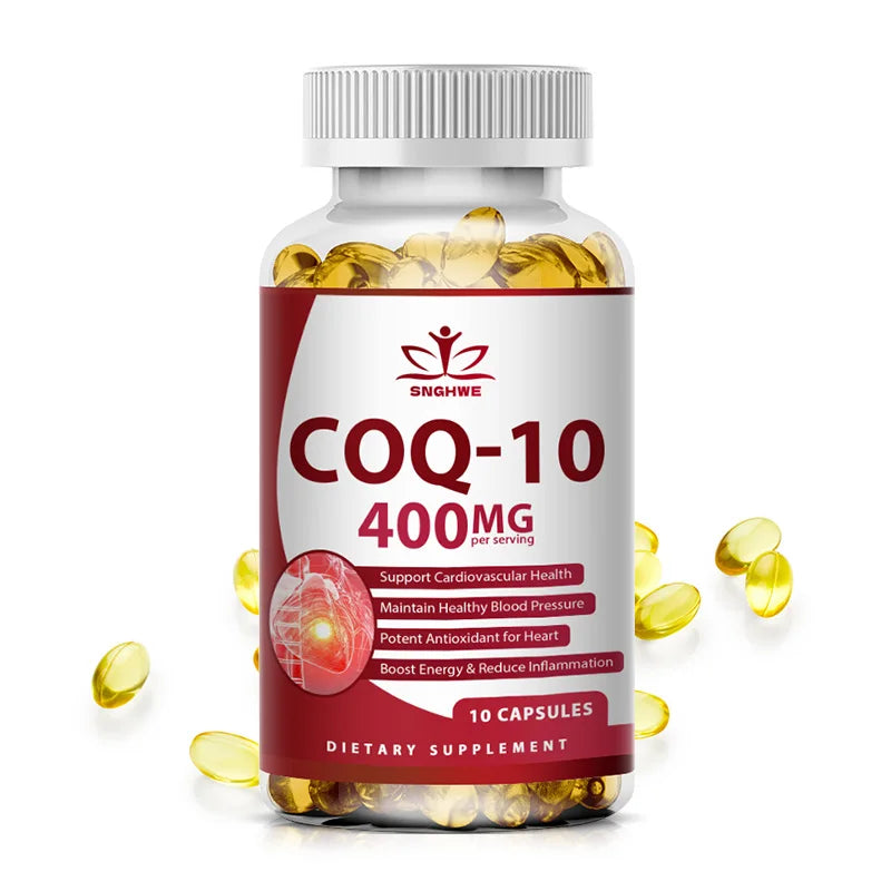 120PCS Coenzyme Q10 Capsules – High Absorption COQ10 for Energy & Heart Health - Image 19
