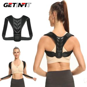 GETINFIT Adjustable Posture Corrector – Orthopedic Back & Shoulder Support Brace for Men and Women