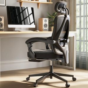 Dowinx Ergonomic Mesh Office Chair – Pocket Spring Seat with Adjustable Lumbar & Headrest