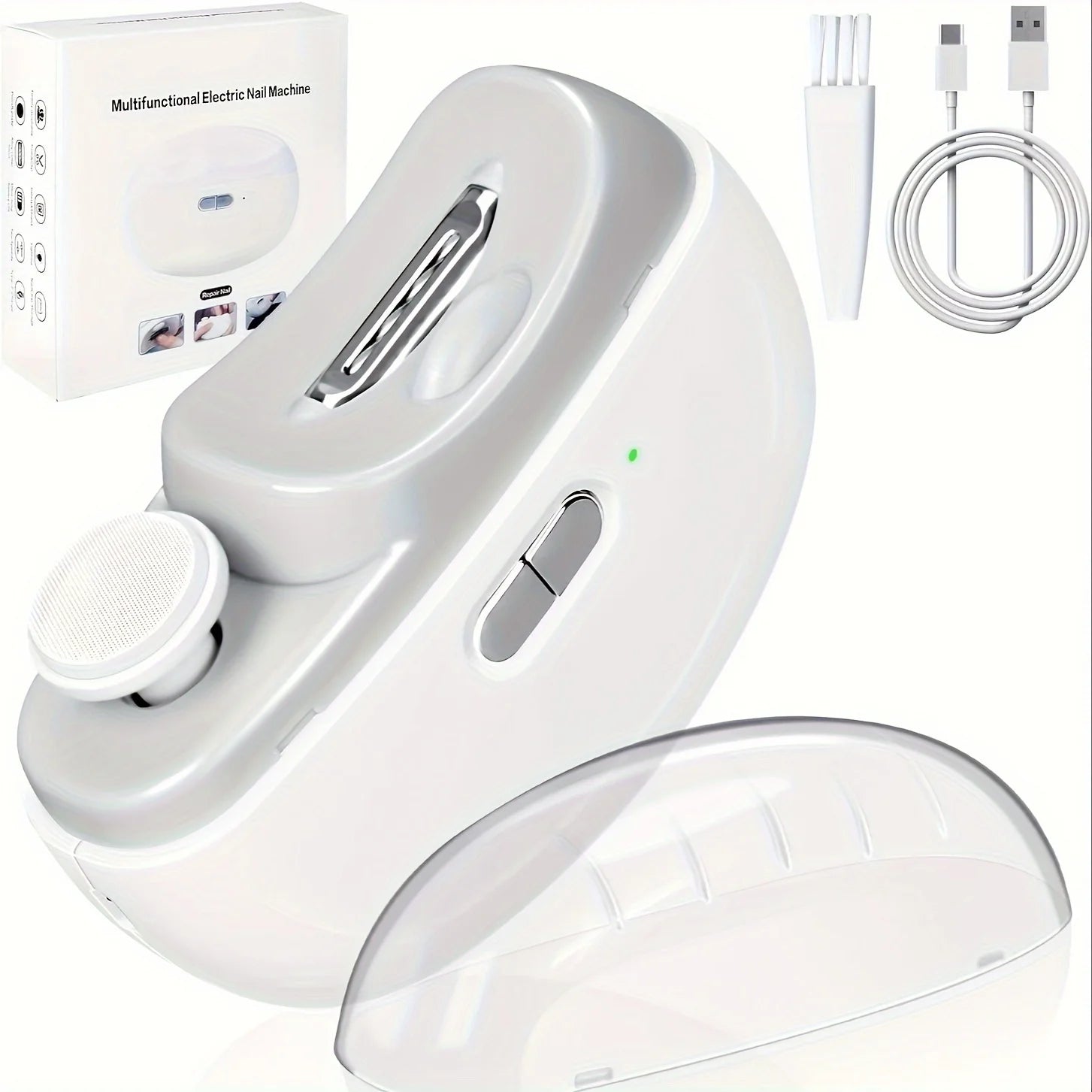 The Ultimate Nail Care Toolkit – Professional Electric Clippers, Polishers, Files & Shaping Tools - Image 4