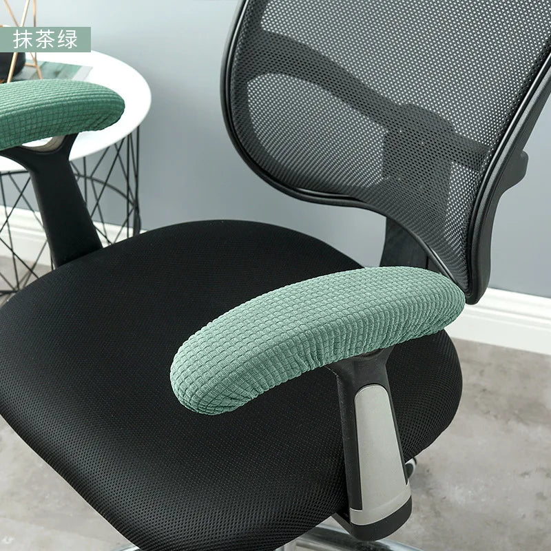 Office Chair Armrest Covers – Removable & Waterproof Fabric (1 Pair) - Image 8