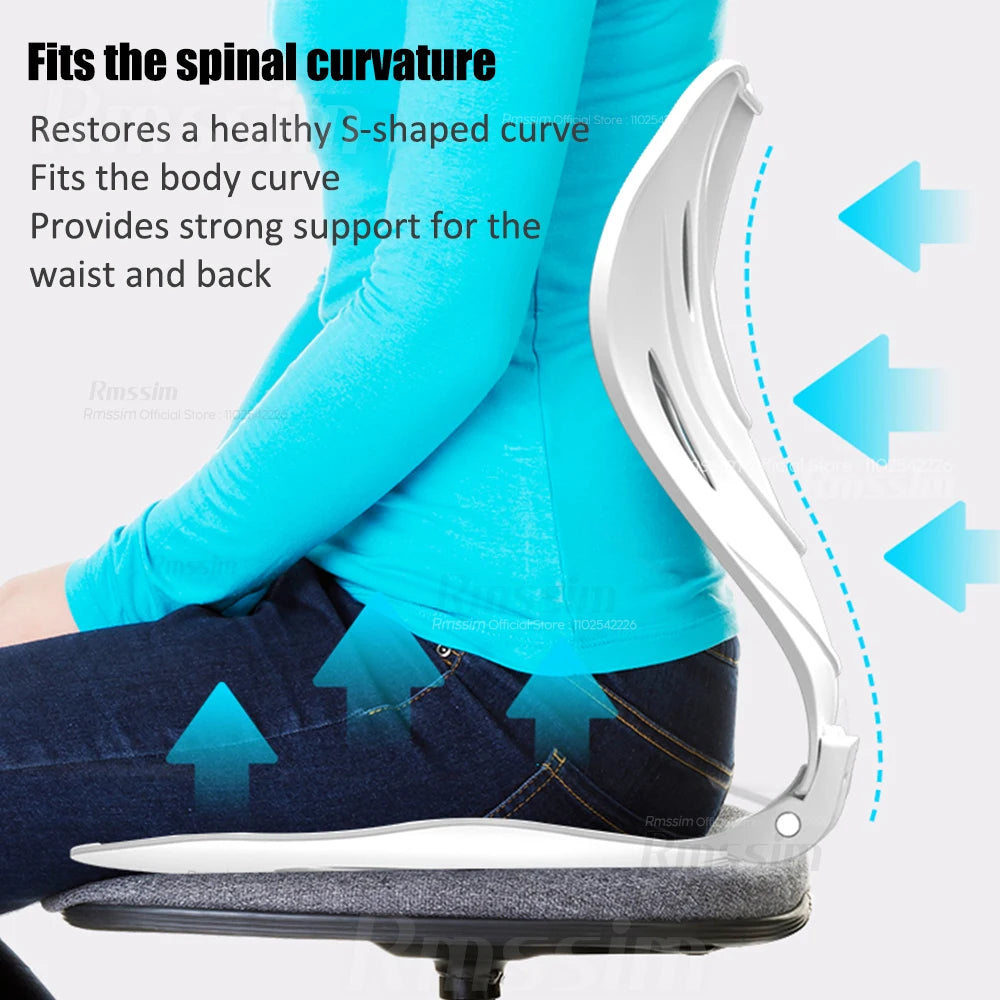 Foldable Back Support Cushion – Ergonomic Posture Corrector for Office & Back Pain Relief - Image 5