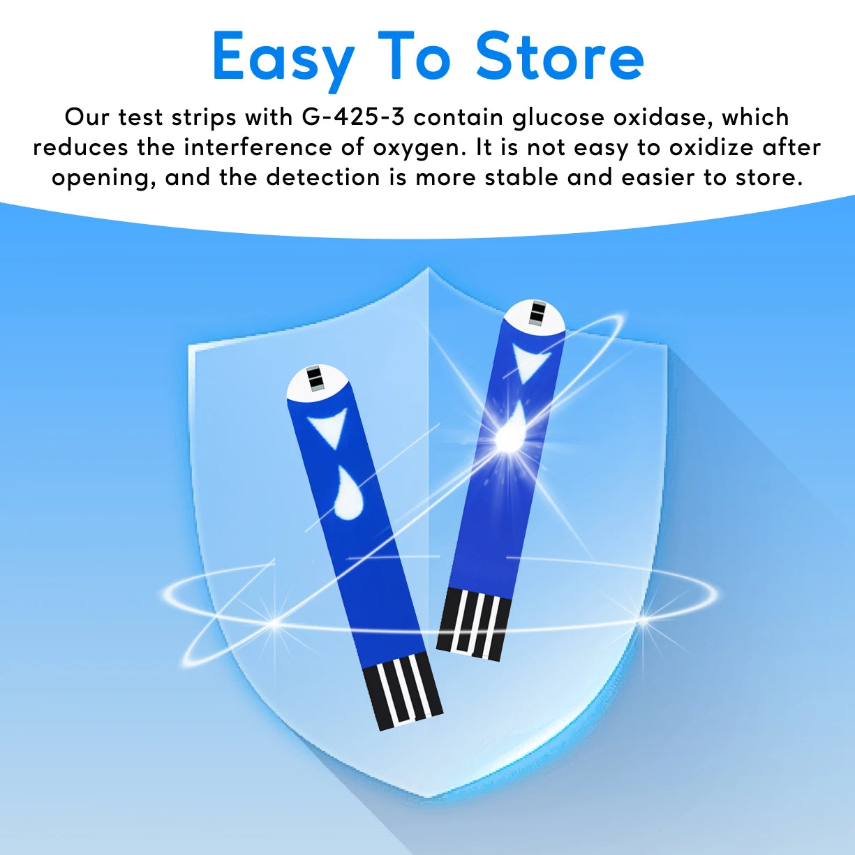 50PCS Blood Glucose Test Strips & Lancets – Compatible with G-425 & G-427B Glucose Meters - Image 6