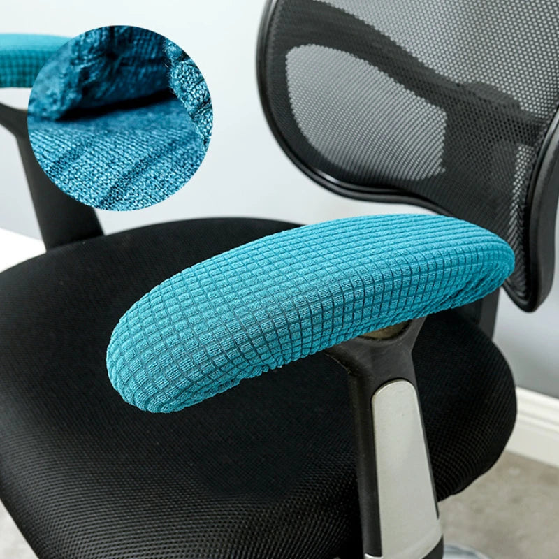 Office Chair Armrest Covers – Removable & Waterproof Fabric (1 Pair) - Image 5