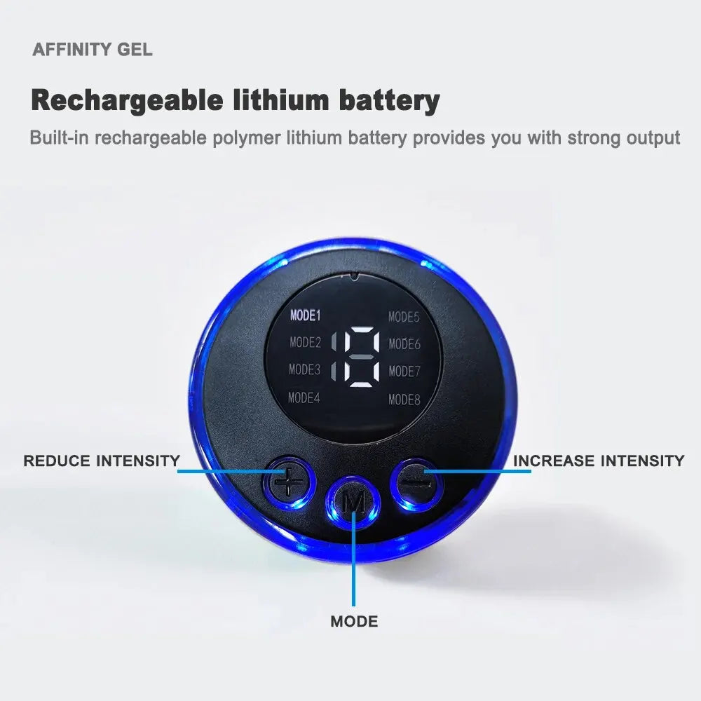 USB Rechargeable Abdominal Muscle Trainer – Portable EMS Fitness Belt - Image 2