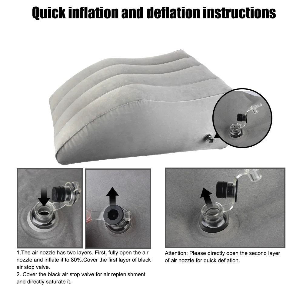 Inflatable Leg Pillow & Wedge Cushion - Image 6