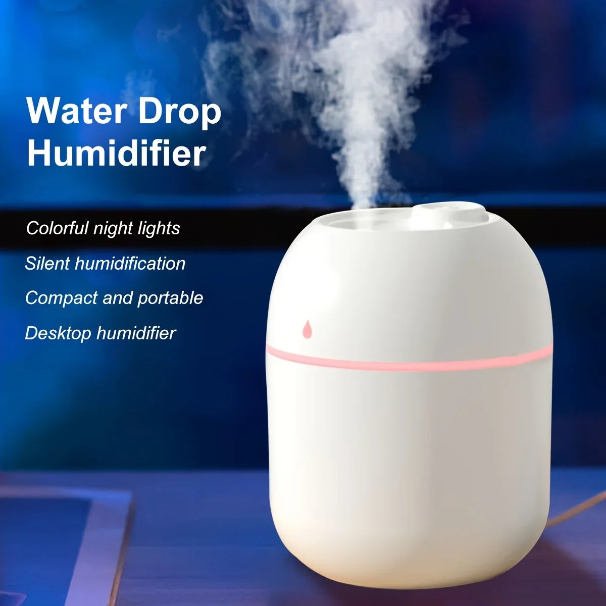 Portable 220ml Mini Mist Spray Humidifier