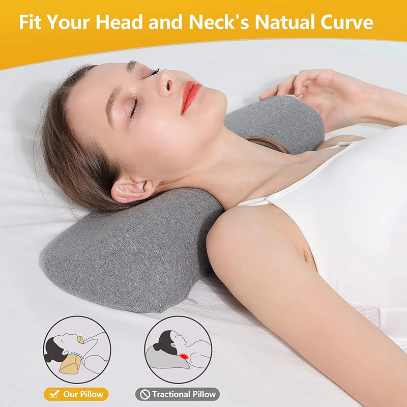 Cervical Memory Foam Contour Pillow - Image 3