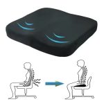 Orthopedic Coccyx Cushion – Memory Foam Seat for Back, Tailbone & Sciatica Relief