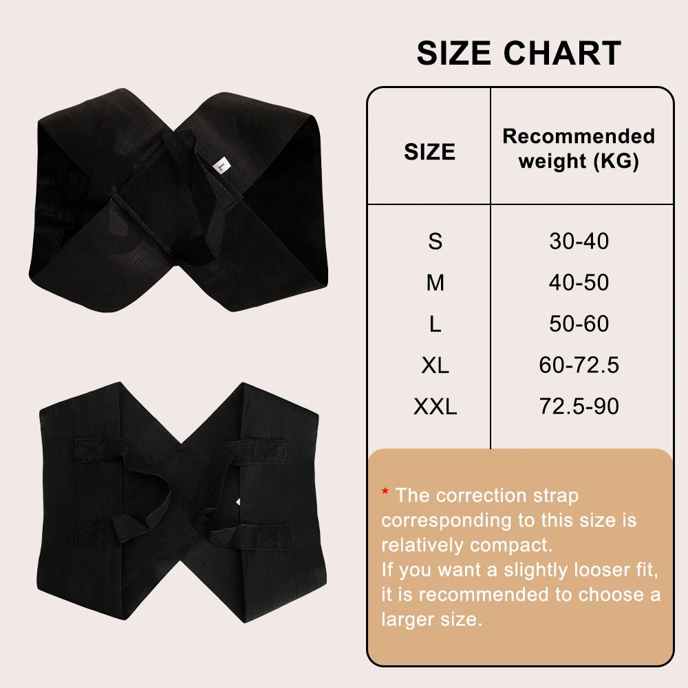 Adjustable Back Posture Corrector – Unisex Spine & Shoulder Support Belt for Posture Correction and Body Shaping - Image 6