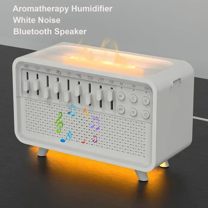 4-in-1 HiFi Bluetooth Speaker – White Noise Sleep Aid, Night Light & Humidifier - Image 2
