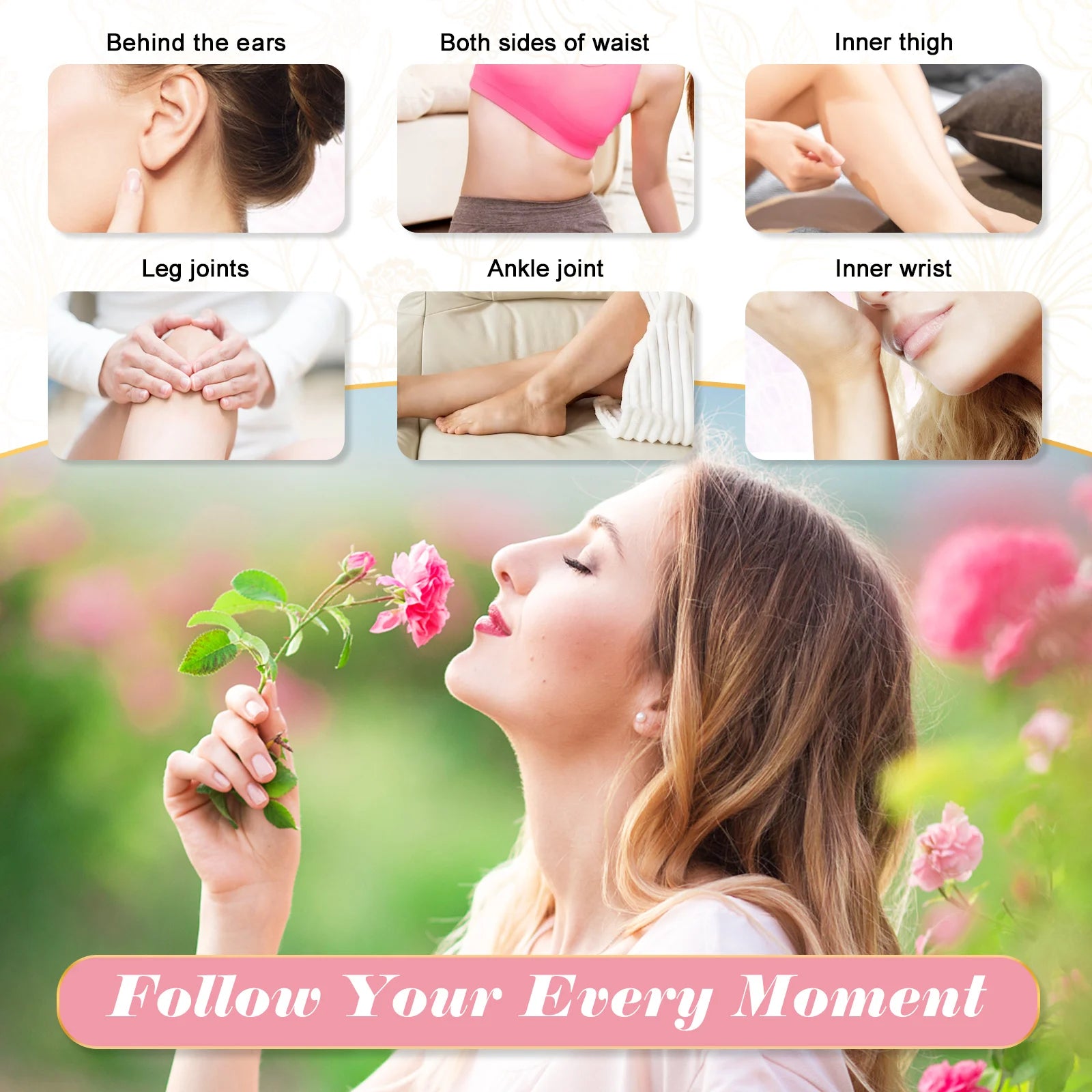 EUQEE 10ML Angel Coconut Vanilla Roller Fragrance Oil – Long-Lasting Aromatherapy for Women - Image 6