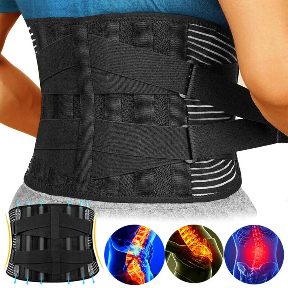Lumbar Back Support Belt – Orthopedic Waist Trainer & Spine Protector - Image 2