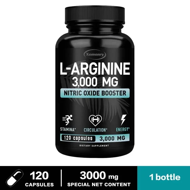 L-Arginine Supplement – Boost Energy, Strength & Endurance for Peak Performance - Image 11