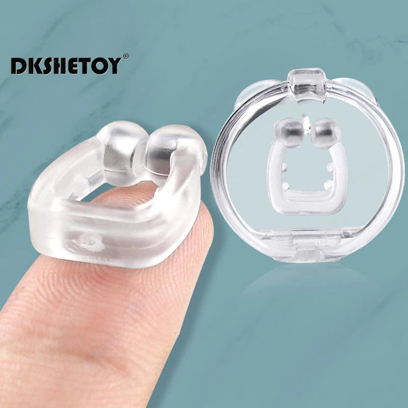 Anti Snore Silicone Nose Clip – Magnetic Snoring Relief Device with Case - Image 5