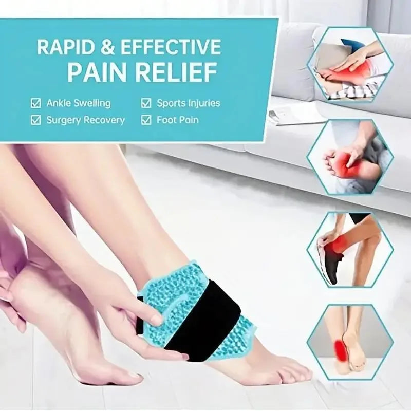 Ankle/Sports Foot Ice Pack – Hot & Cold Gel Pack with Adjustable Stand 🌟 - Image 3