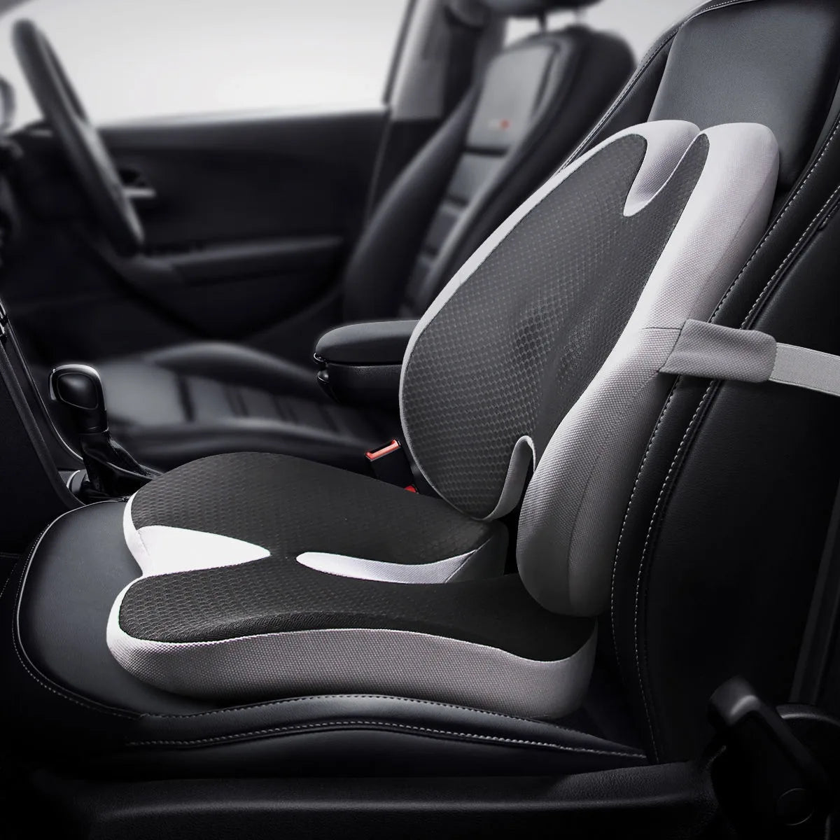 Memory Foam Seat & Back Support Pillow Set – Orthopedic Cushion for Coccyx, Hip & Lumbar Relief - Image 11