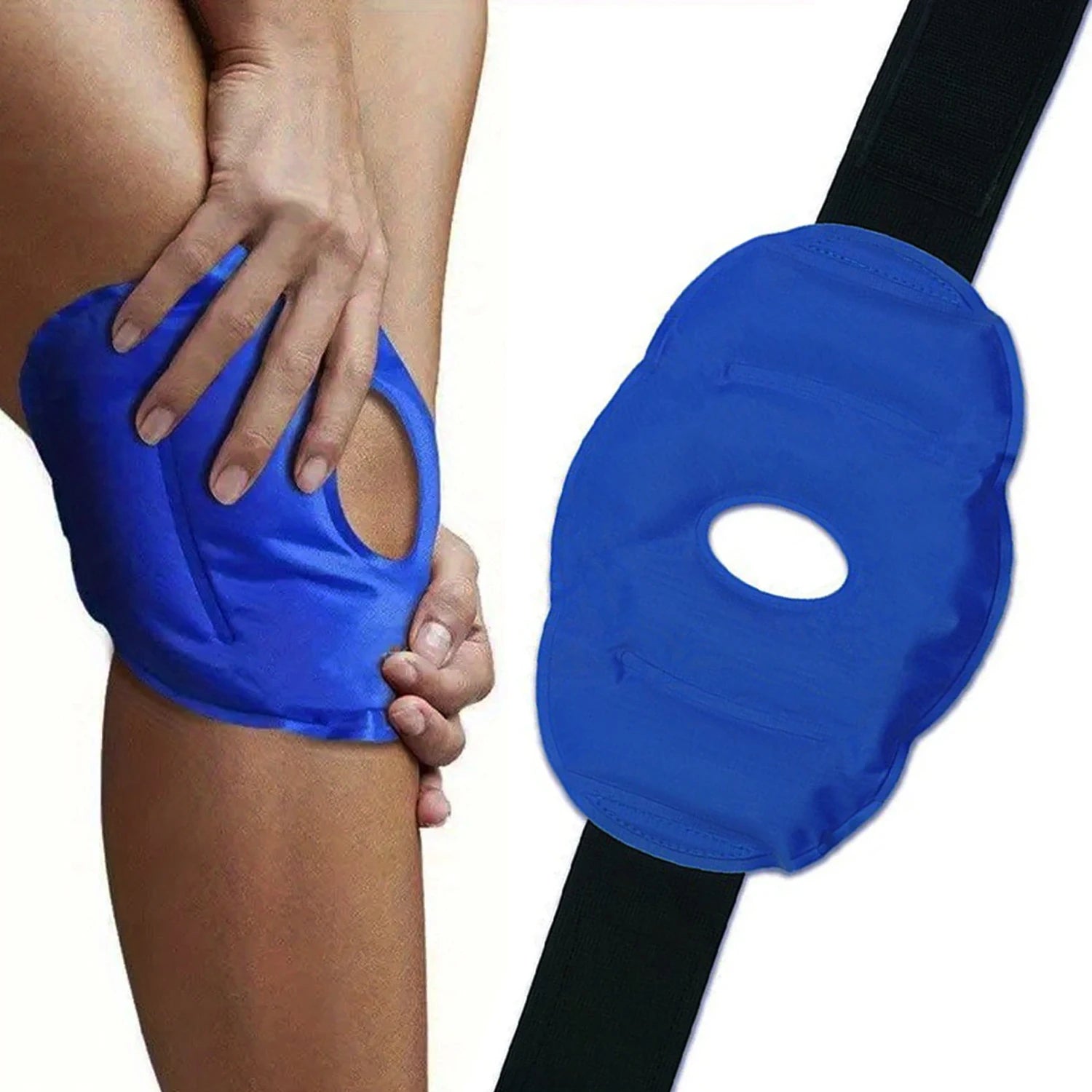 Home Ice Pack – Reusable Hot & Cold Therapy Gel Pack for Knee Pain Relief - Image 3
