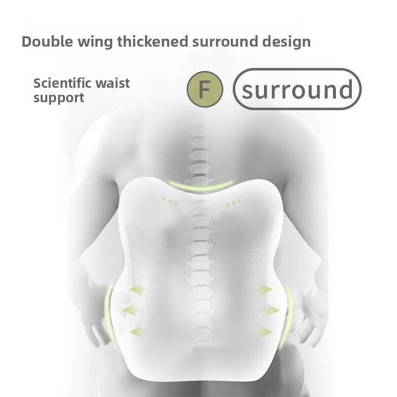 Ergonomic Backrest – Orthopedic Memory Foam Waist Support Cushion - Image 3