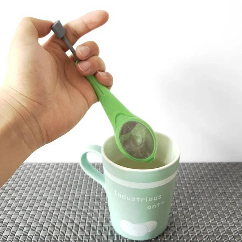 Reusable Tea Infuser with Built-in Plunger – Swirl, Steep, Stir & Press for Rich Flavor - Image 4