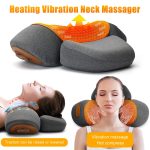 Electric Neck Massager Pillow – Cervical Support with Heat & Vibration Therapy