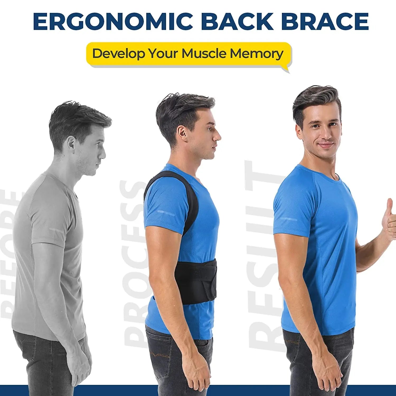 Full Back Posture Corrector – Adjustable Support for Upper & Lower Back Pain Relief - Image 4