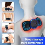 EMS Neck Massager – Mini Neck & Back Patch Stimulator