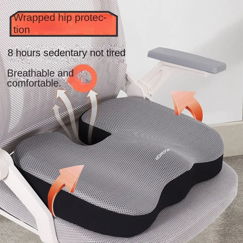 Memory Foam Seat & Backrest Cushion – Orthopedic Support for Office, Car & Home Use - Image 2