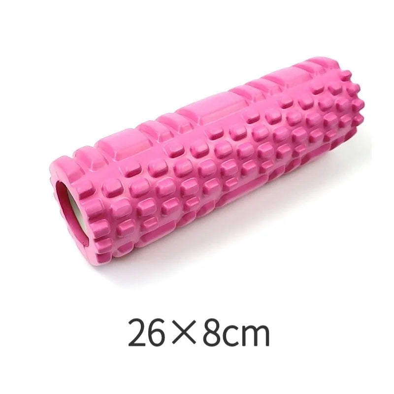 1pc Foam Massage Roller – Hollow Yoga Column for Muscle Massage, Physiotherapy & Sports Rehabilitation - Image 14