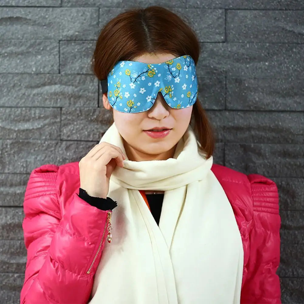 3D Sleep Mask – Soft Portable Eye Shade & Patch for Sleeping, Relaxation & Lazy Eye Care - Image 3