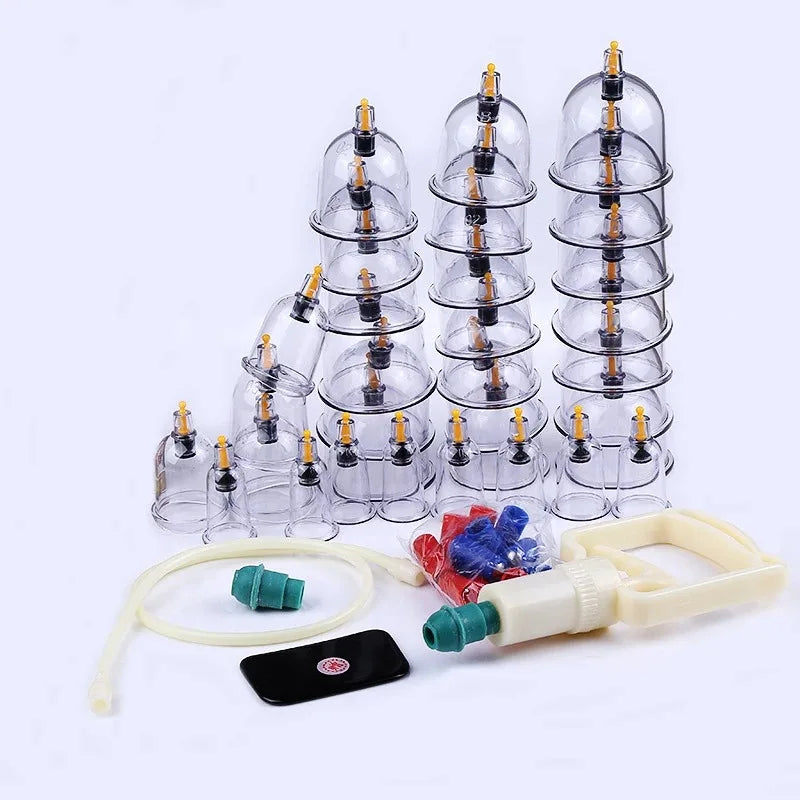 32-Piece Professional Vacuum Cupping Set – Full-Body Massage & Detox Therapy - Image 2