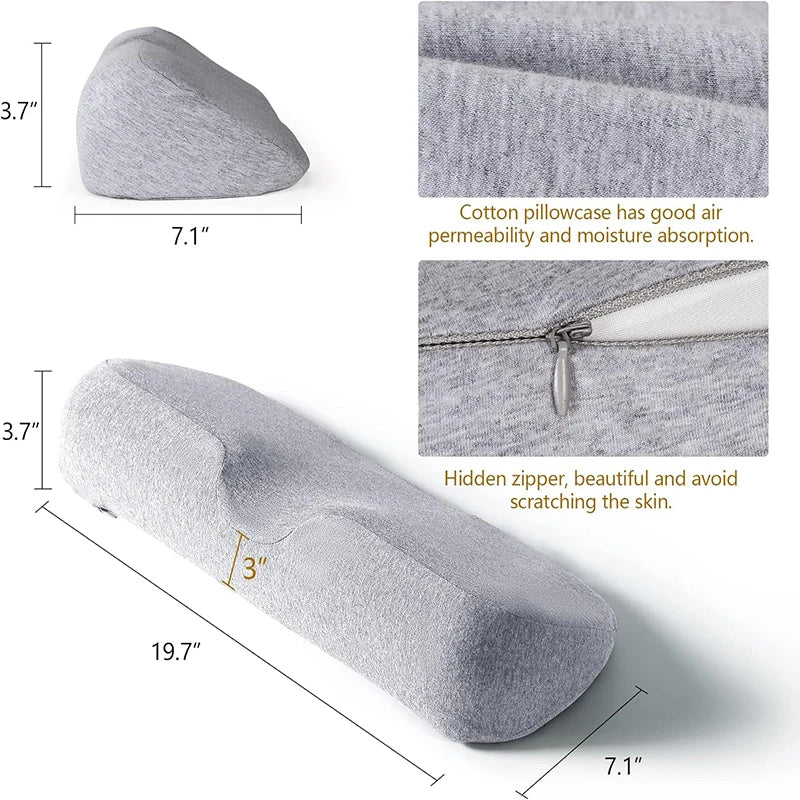 Cervical Contour Memory Foam Pillow – Orthopedic Neck Support for Side Sleepers - Image 8