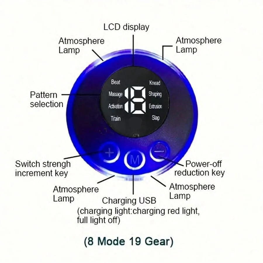 EMS Neck Massager – Mini Neck & Back Patch Stimulator - Image 6