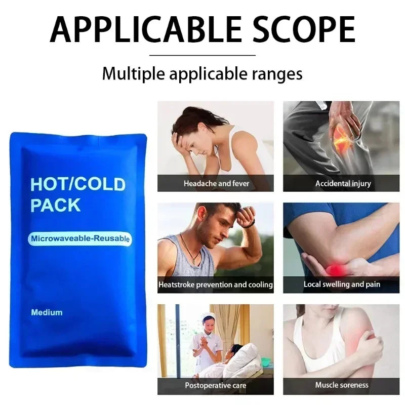 Reusable Ice Pack – Portable Gel Hot & Cold Compress for Outdoor & Travel Use - Image 3