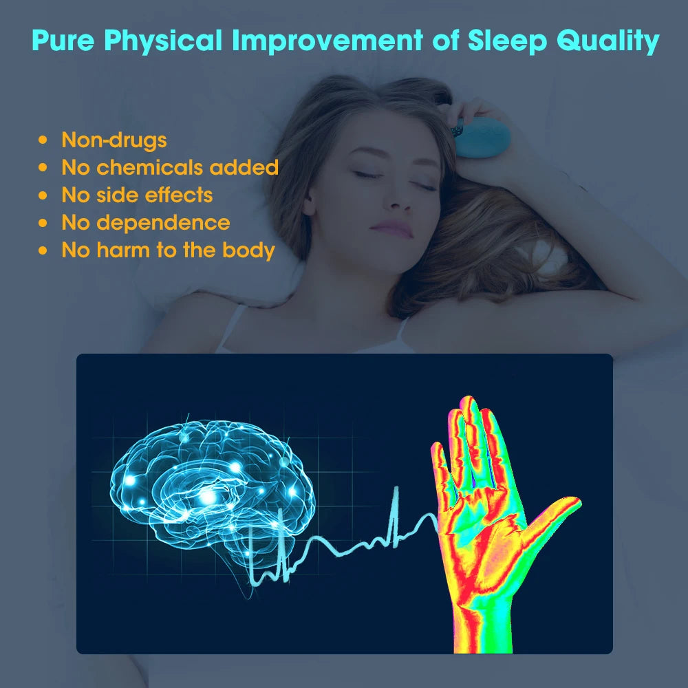 Handheld Sleep Aid Device Relieve Insomnia Instrument Help Sleep Night Anxiety Therapy Relaxatio Pressure Relief Sleep Device - Image 3