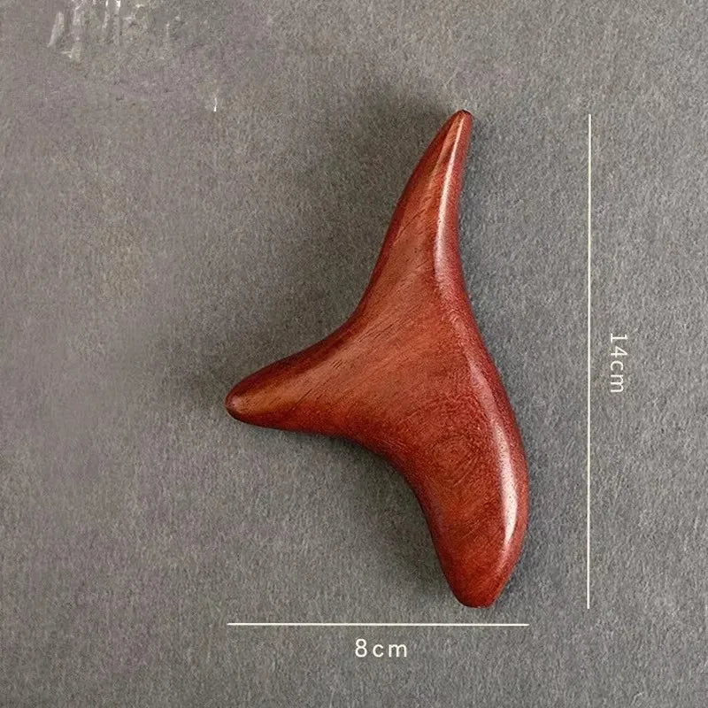 Wood Trigger Point Gua Sha Massage Tools – Professional Lymphatic Drainage & Body Sculpting Set - Image 4