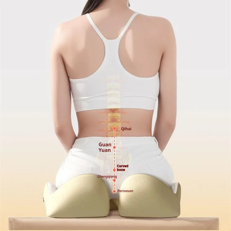 Office Memory Foam Seat Cushion – Buttock Pad for Posture & Lumbar Relief - Image 3