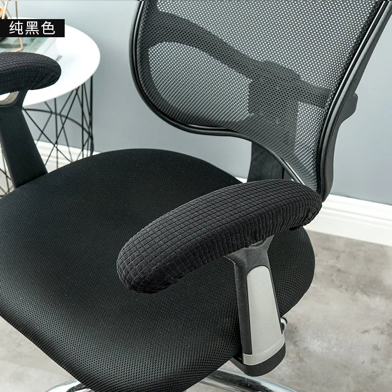 Office Chair Armrest Covers – Removable & Waterproof Fabric (1 Pair) - Image 9