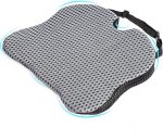 Car Wedge Seat Cushion – Memory Foam Orthopedic Support for Drivers, Office Chairs & Wheelchairs