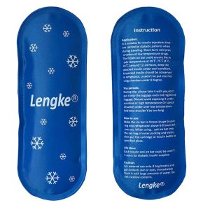 1/2/3pcs Portable Reusable Insulin Cooling Bag – Gel Ice Pack for Diabetes Medication & Pill Travel Storage